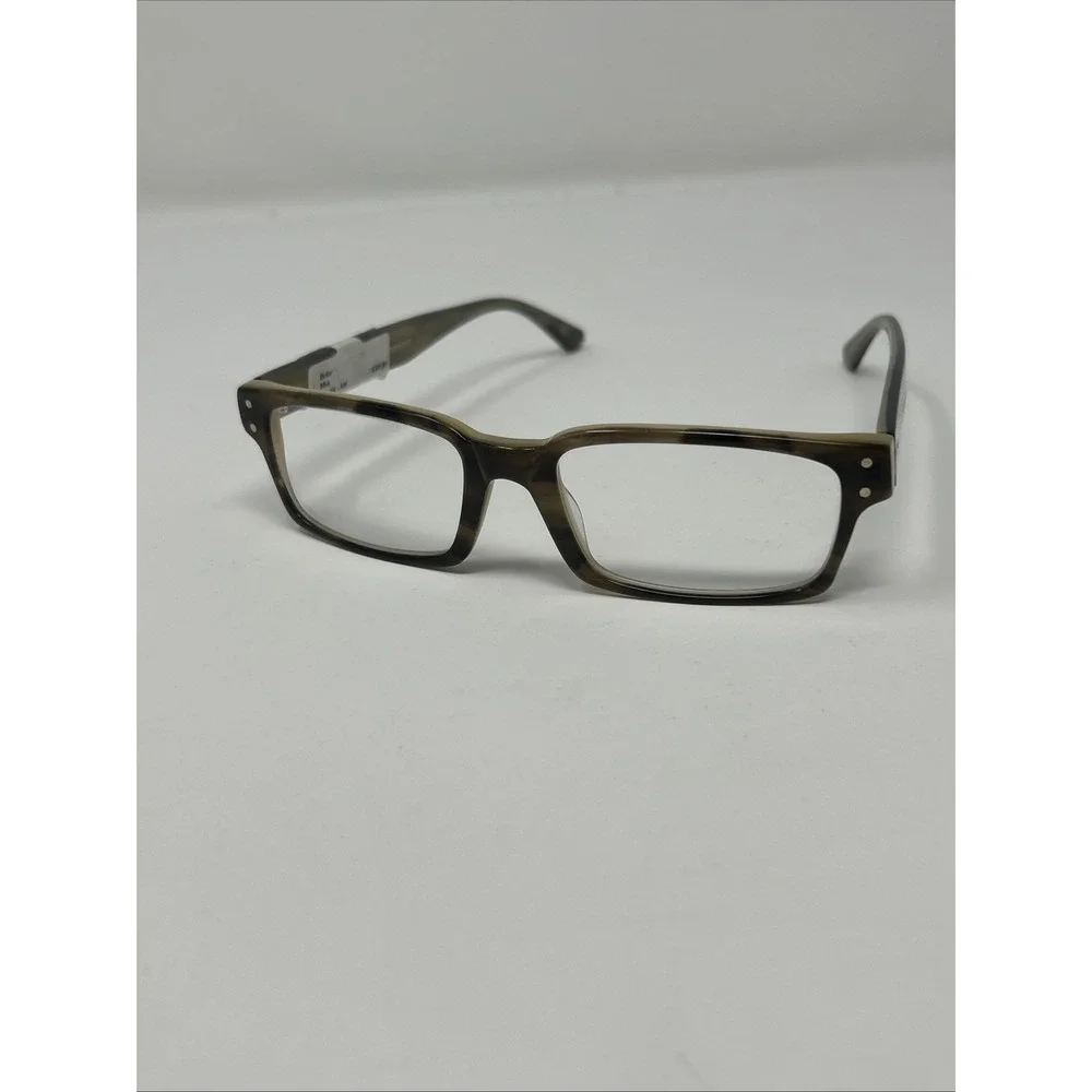 NWT Norman Childs BRDAR Eyeglasses 51-18-140 MSG Adult Olive Tortoise Frames